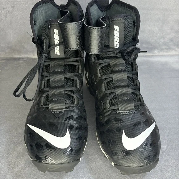 Nike Force Savage Shark 2 Football Cleats Black Mens 12.5 No Box - Picture 7 of 11